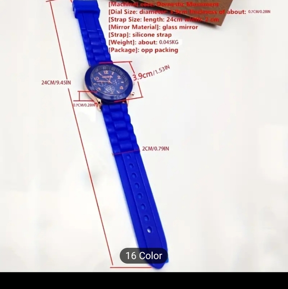 NIP GORGEOUS 😍 SUMMER WHITE ROSE 🌹 GOLD SPORTS WATCH - Picture 2 of 4